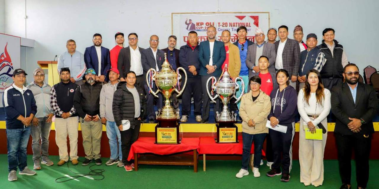 केपी ओली कप क्रिकेटको तयारी पूरा